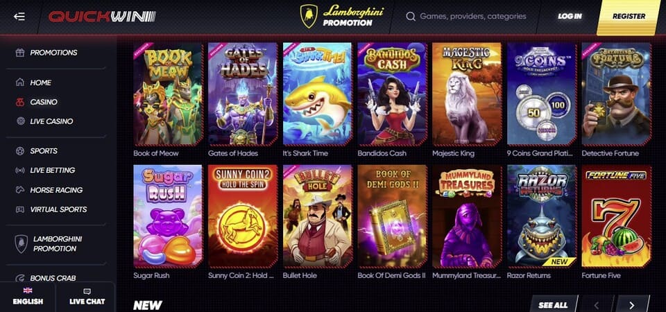quickwin casino betreiber