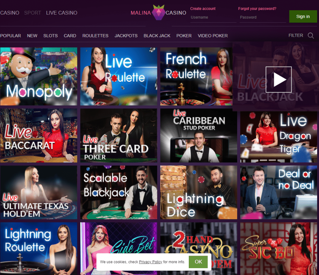 Problèmes d'inscription Malina Casino : solutions et conseils